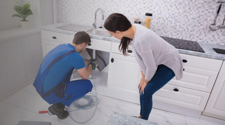 Professional sewer line replacement in England, AR